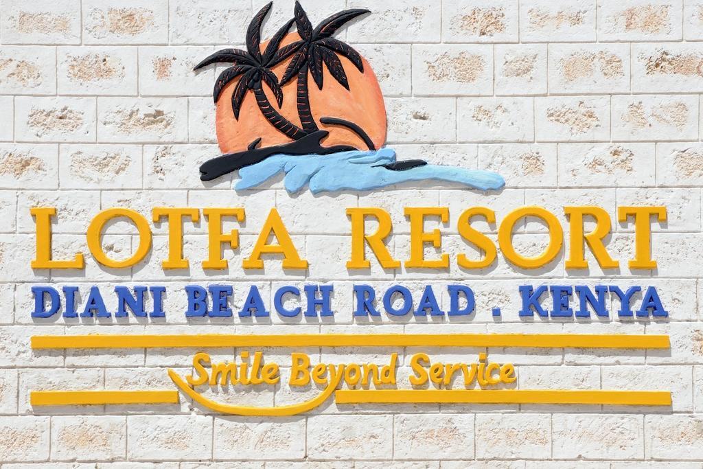 Lotfa Resort Diani Diani Beach Bagian luar foto